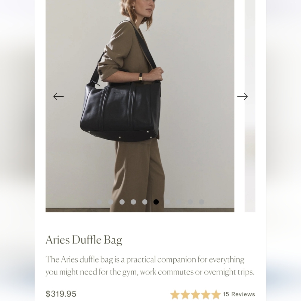 The Horse Aries Duffle Bag - Picture 4 of 17